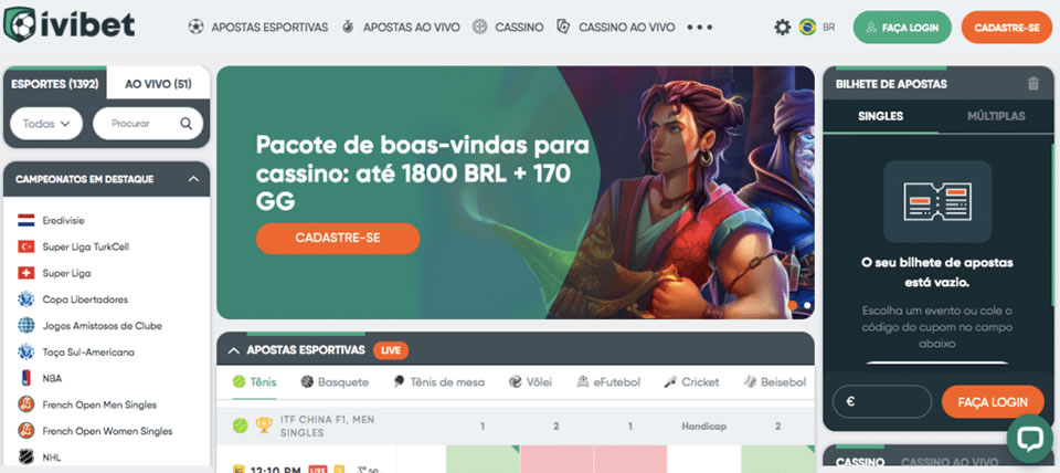 Configurações poderosas, interface e sistema de jogo interativo simples